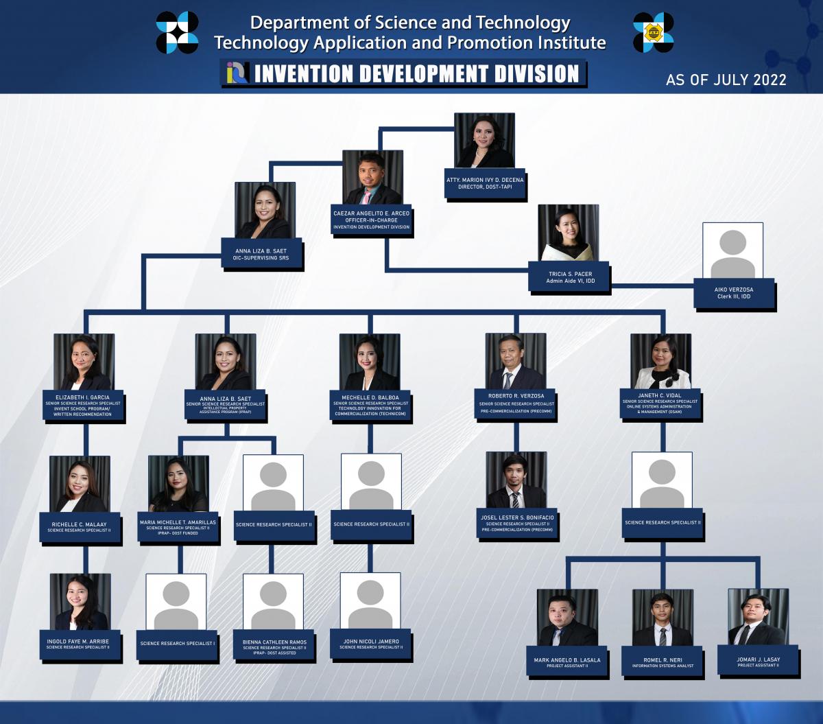 IDD ORG Chart