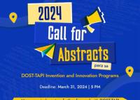 DOST-TAPI launched the Call for Abstracts for its Invention and Innovation programs